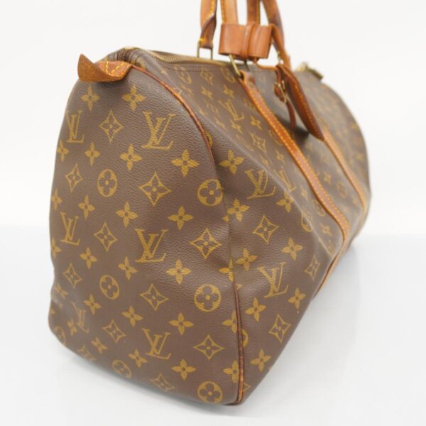 1240001051731 2 Louis Vuitton Keepall 45 Monogram Bag Brown