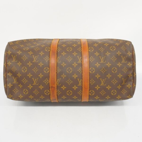 1240001051731 3 Louis Vuitton Keepall 45 Monogram Bag Brown