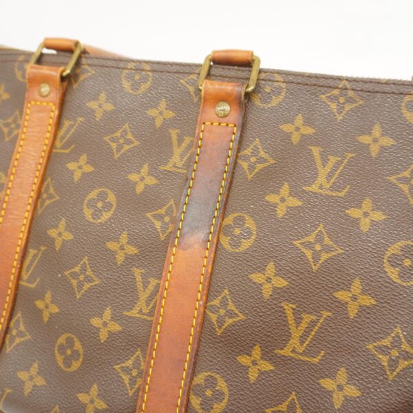 1240001051731 6 Louis Vuitton Keepall 45 Monogram Bag Brown