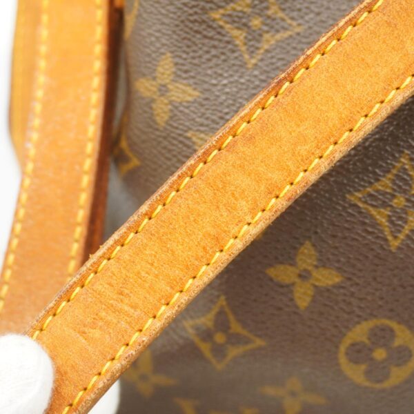 1240001051732 7 Louis Vuitton Noe Monogram Shoulder Bag Brown