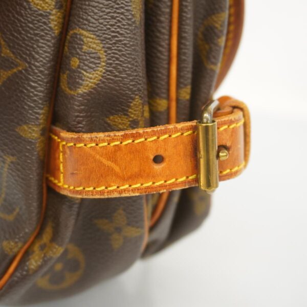 1240001051733 17 Louis Vuitton Saumur 30 Monogram Shoulder Bag Brown