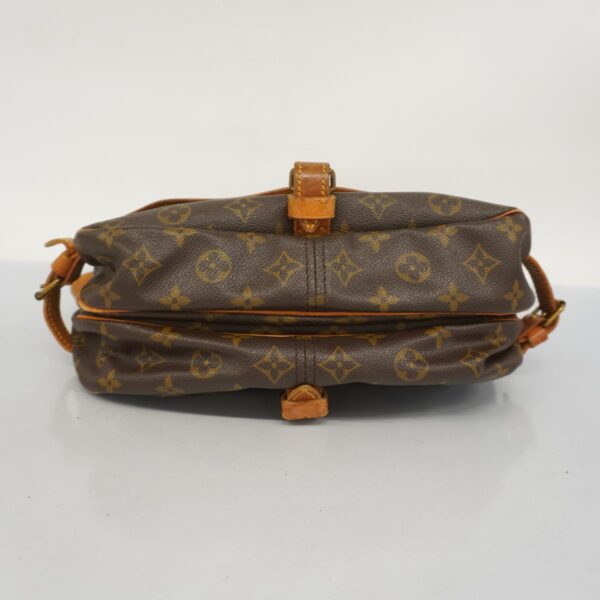 1240001051733 3 Louis Vuitton Saumur 30 Monogram Shoulder Bag Brown