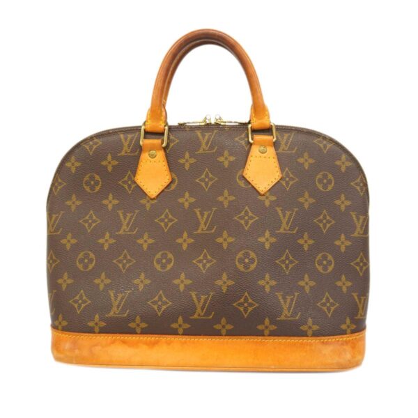 1240001051757 1 Louis Vuitton Alma Monogram Handbag Brown