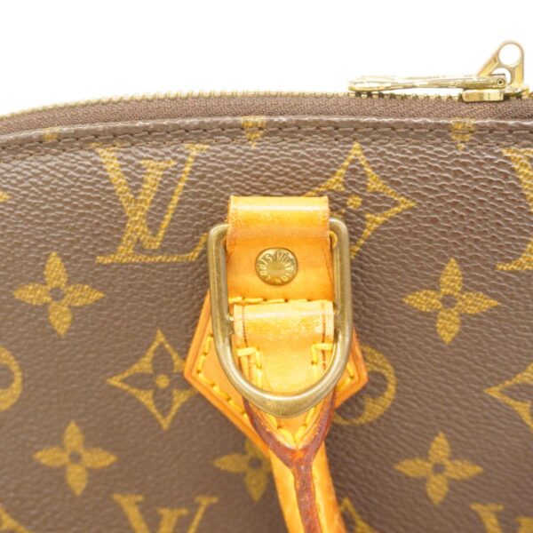 1240001051757 10 Louis Vuitton Alma Monogram Handbag Brown