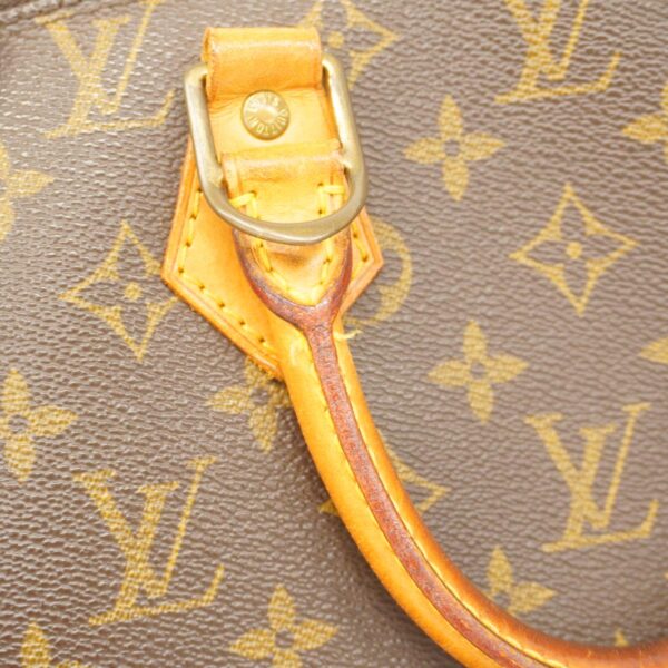 1240001051757 11 Louis Vuitton Alma Monogram Handbag Brown