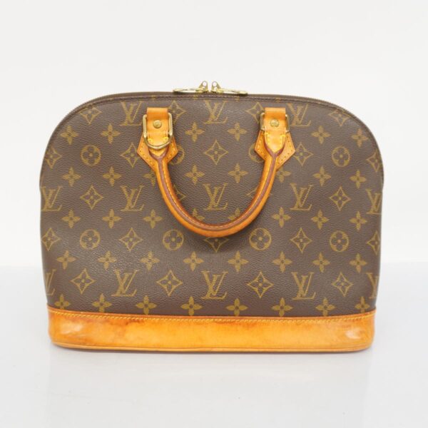 1240001051757 15 Louis Vuitton Alma Monogram Handbag Brown