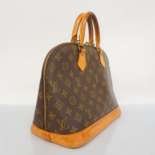 1240001051757 2 Louis Vuitton Alma Monogram Handbag Brown