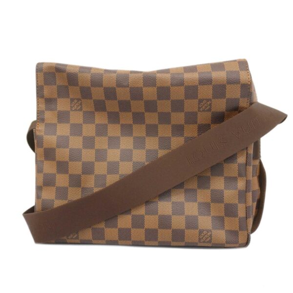 1240001051759 1 Louis Vuitton Naviglio Damier Shoulder Bag Ebene