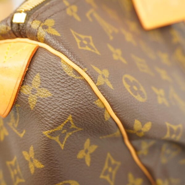 1240001051760 12 Louis Vuitton Keepall 60 Monogram Bag Brown