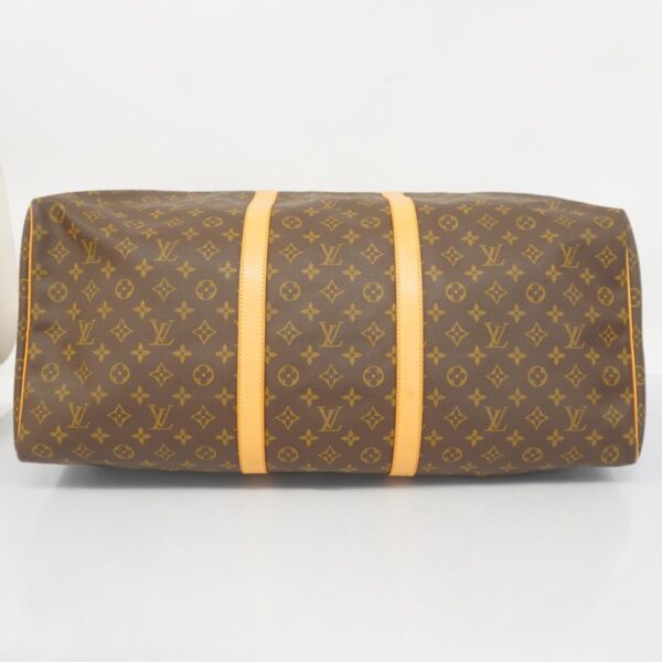 1240001051760 3 Louis Vuitton Keepall 60 Monogram Bag Brown