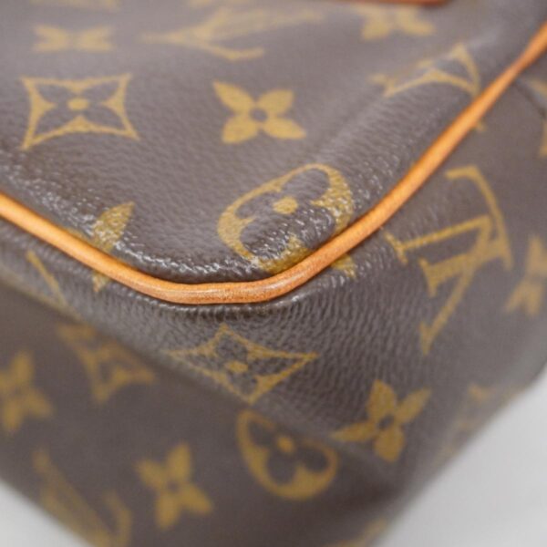 1240001051766 7 Louis Vuitton Cité MM Monogram Shoulder Bag Brown