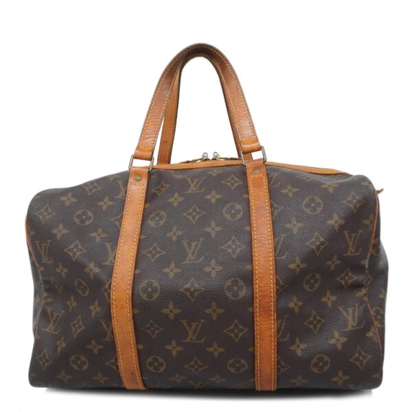 1240001051768 1 Louis Vuitton Saxophone Pool 35 Monogram Bag Brown