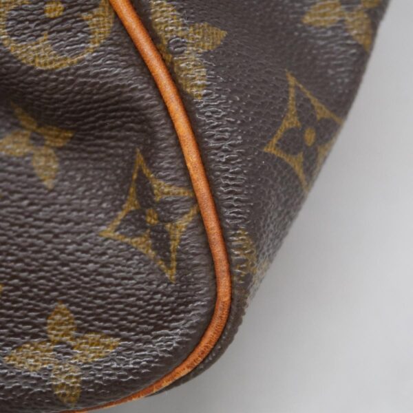 1240001051768 6 Louis Vuitton Saxophone Pool 35 Monogram Bag Brown