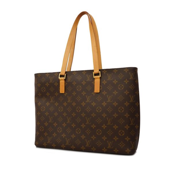 1240001051779 1 Louis Vuitton Luco Monogram Tote Bag Brown