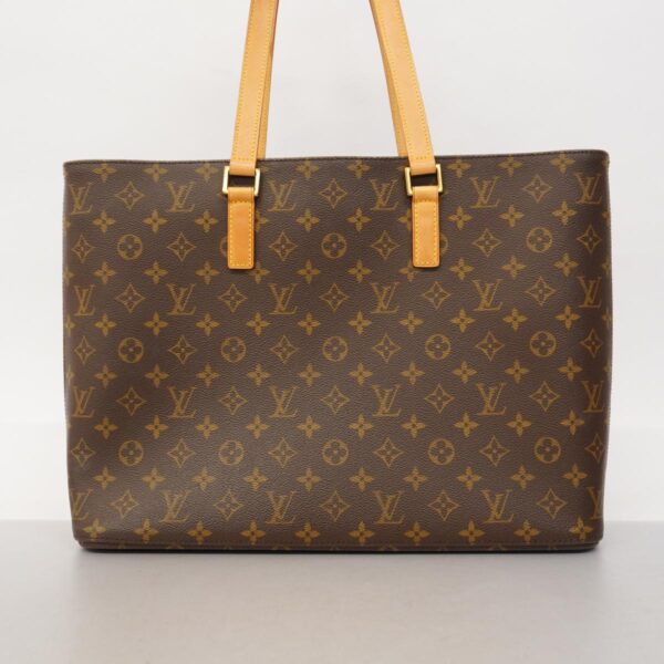 1240001051779 11 Louis Vuitton Luco Monogram Tote Bag Brown