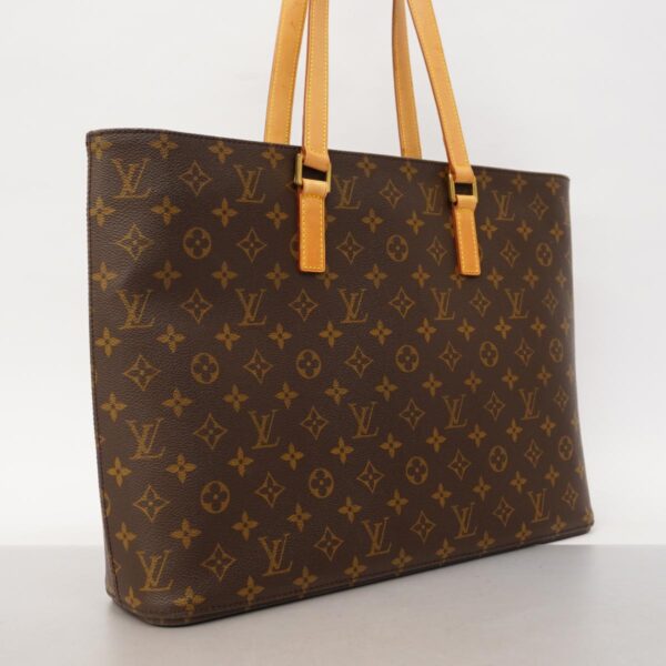 1240001051779 2 Louis Vuitton Luco Monogram Tote Bag Brown