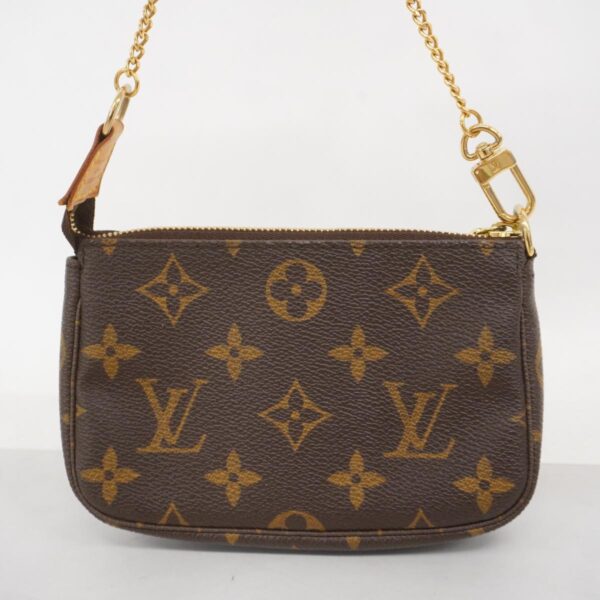 1240001051787 9 Louis Vuitton Mini Pochette Accessory Monogram Pouch Brown