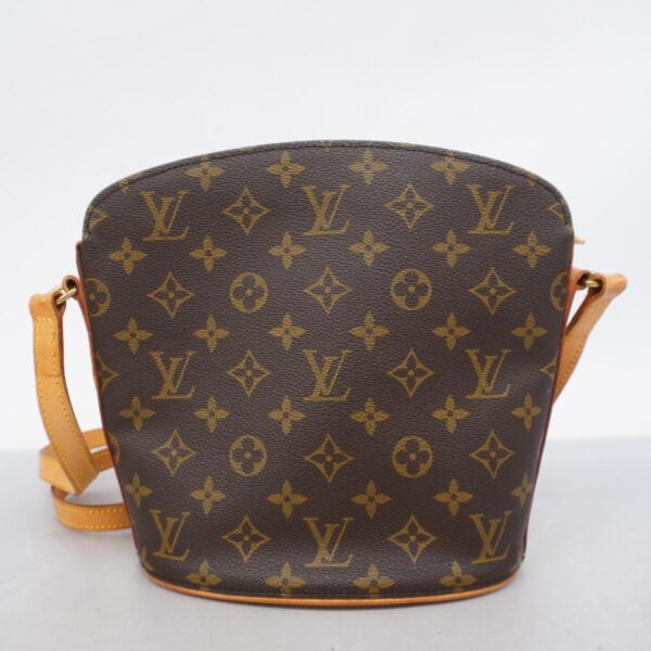 1240001051788 15 Louis Vuitton Drouot Monogram Shoulder Bag Brown