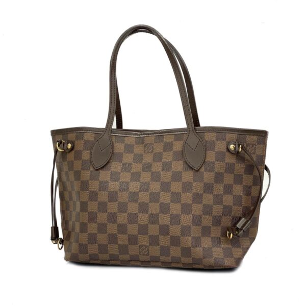 1240001051797 1 Louis Vuitton Neverfull PM Damier Tote Bag Ebene