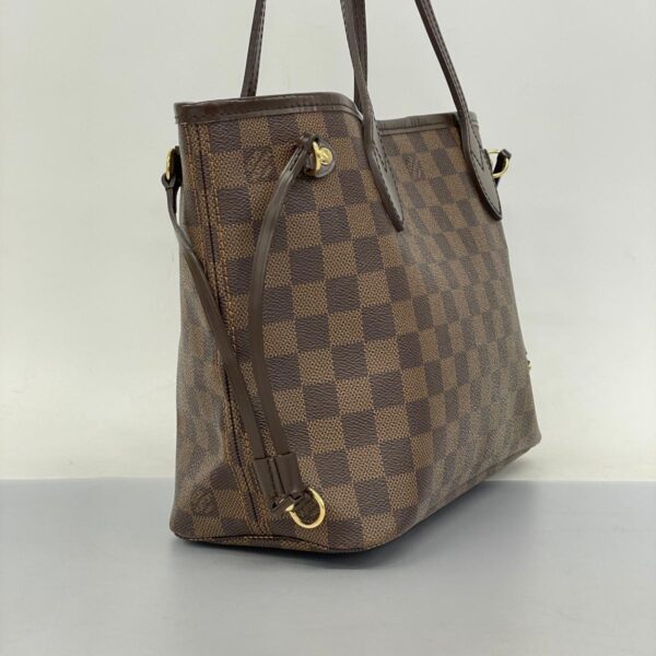 1240001051797 2 Louis Vuitton Neverfull PM Damier Tote Bag Ebene