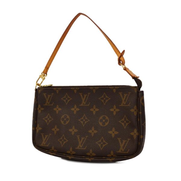 1240001051810 1 Louis Vuitton Pochette Accessory Monogram Pouch Brown