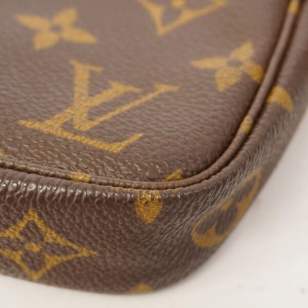 1240001051810 7 Louis Vuitton Pochette Accessory Monogram Pouch Brown