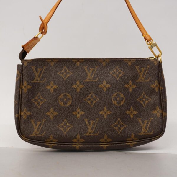 1240001051810 9 Louis Vuitton Pochette Accessory Monogram Pouch Brown