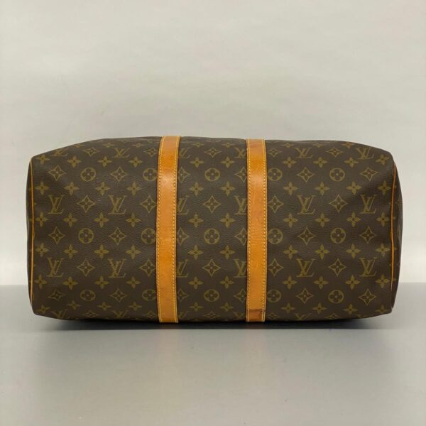 1240001051818 3 1 Louis Vuitton Keepall 45 Monogram Bag Brown