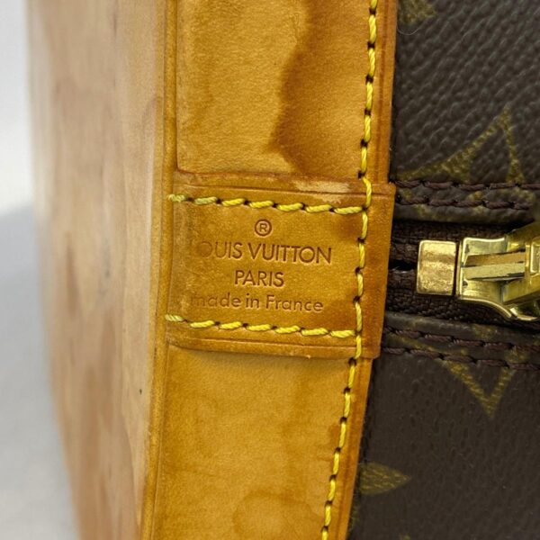 1240001051820 5 Louis Vuitton Alma Monogram Handbag Brown