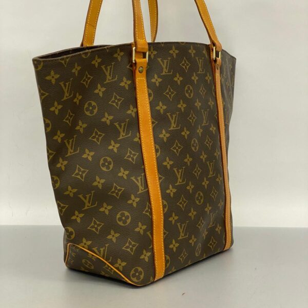 1240001051827 2 Louis Vuitton Sac Shopping Monogram Shoulder Bag Brown