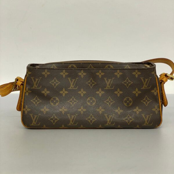 1240001051831 14 Louis Vuitton Vivacite MM Monogram Shoulder Bag Brown