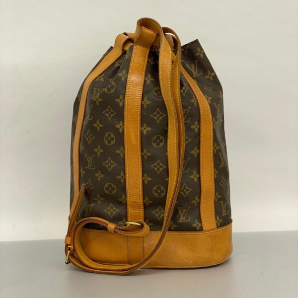 1240001051835 12 Louis Vuitton Randonne PM Monogram Shoulder Bag Brown