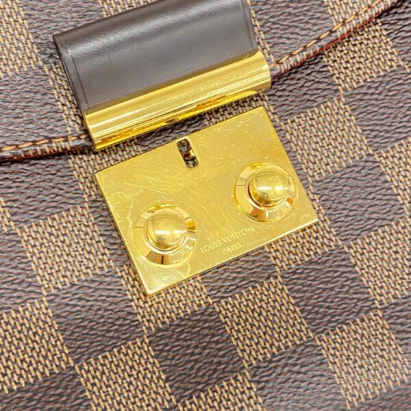 1240001051837 9 Louis Vuitton Croisette Damier 2way Bag Ebene