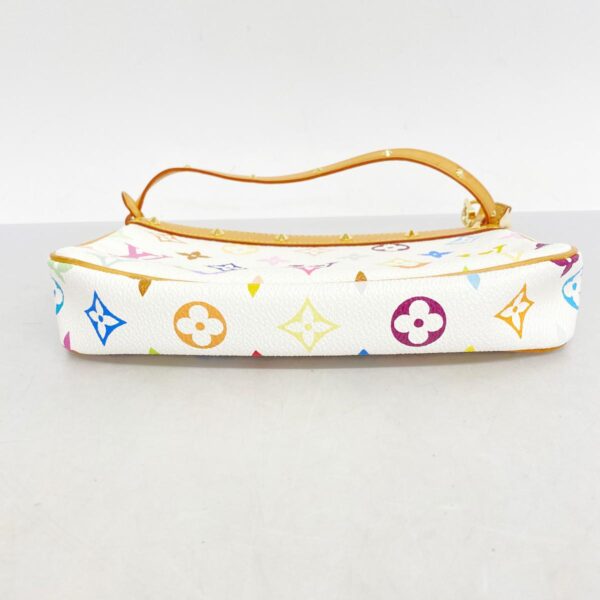 1240001051840 3 Louis Vuitton Pochette Accessoire Multicolor Pouch White