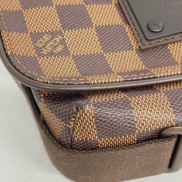 1240001051841 7 Louis Vuitton Brooklyn PM Damier Shoulder Bag Ebene