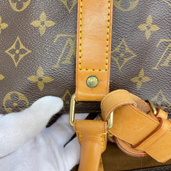 1240001051844 8 Louis Vuitton Keepall 45 Monogram Bag Brown