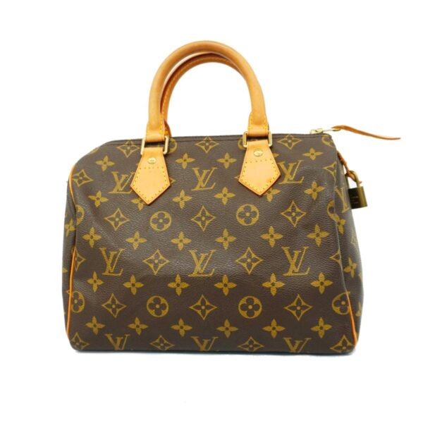 1240001051851 1 Louis Vuitton Speedy 25 Monogram Handbag Brown