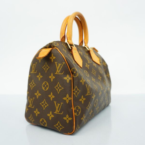 1240001051851 2 Louis Vuitton Speedy 25 Monogram Handbag Brown