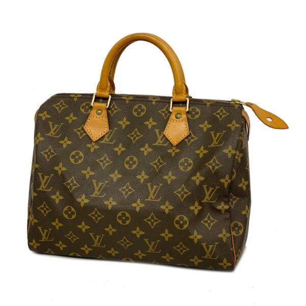 1240001051859 1 1 Louis Vuitton Speedy 30 Monogram Handbag Brown