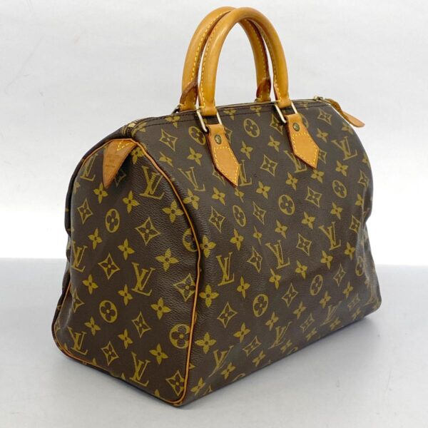 1240001051859 2 1 Louis Vuitton Speedy 30 Monogram Handbag Brown