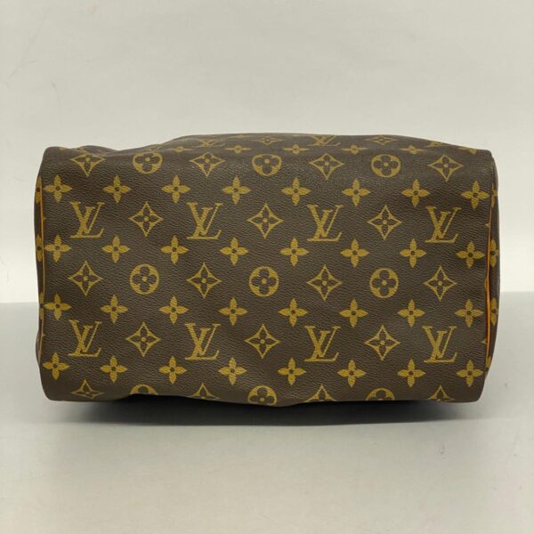 1240001051859 3 1 Louis Vuitton Speedy 30 Monogram Handbag Brown