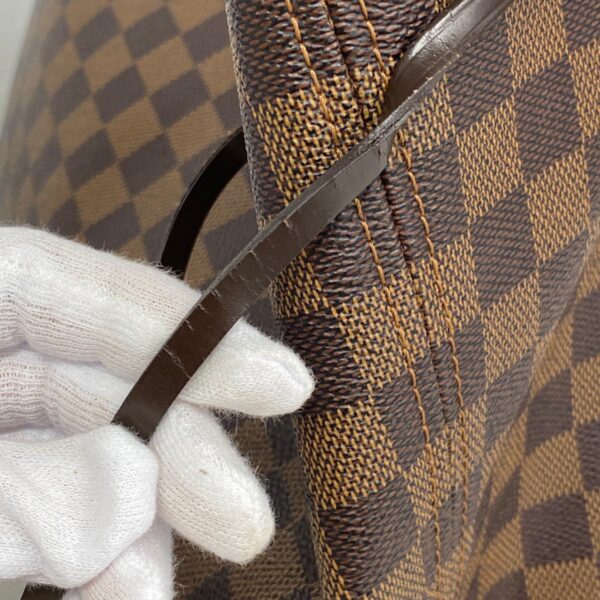 1240001051873 13 Louis Vuitton Neverfull MM Damier Tote Bag Ebene