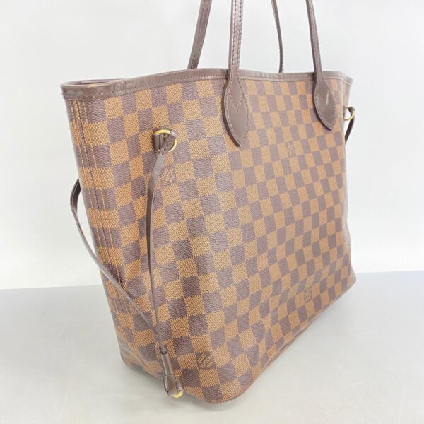 1240001051873 2 Louis Vuitton Neverfull MM Damier Tote Bag Ebene