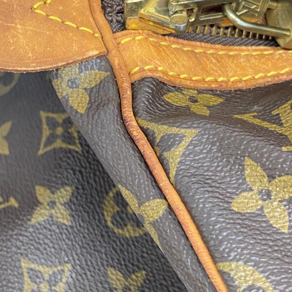 1240001051875 11 Louis Vuitton Saxophone Pool 55 Monogram Bag Brown