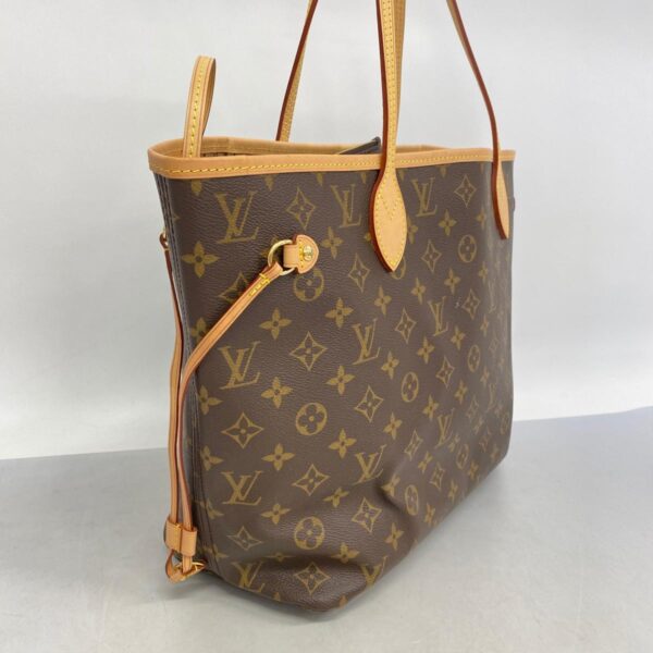 1240001051881 2 Louis Vuitton Neverfull MM Monogram Tote Bag Brown