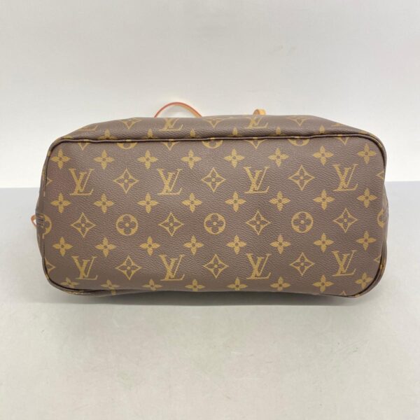 1240001051881 3 Louis Vuitton Neverfull MM Monogram Tote Bag Brown