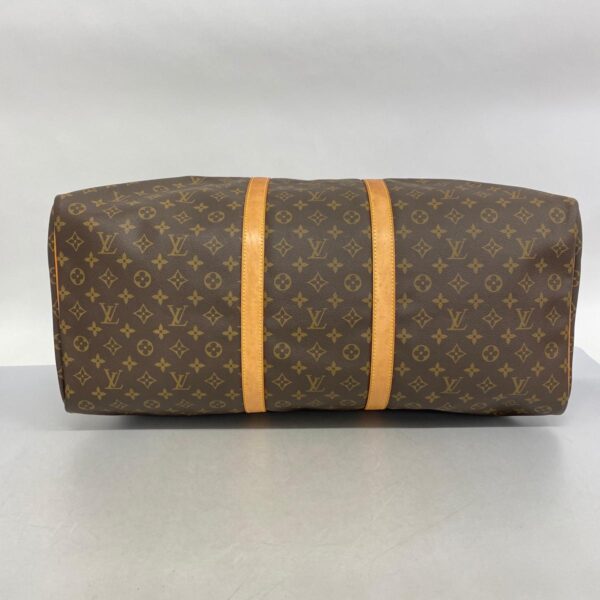 1240001051882 3 Louis Vuitton Keepall 60 Monogram Bag Brown