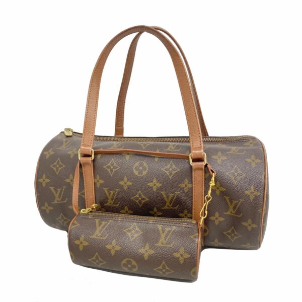 1240001051885 1 Louis Vuitton Papillon 30 Monogram Handbag Brown