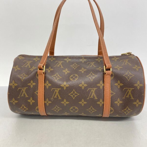 1240001051885 14 Louis Vuitton Papillon 30 Monogram Handbag Brown