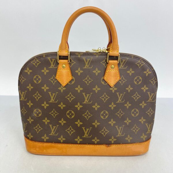 1240001051898 16 Louis Vuitton Alma Monogram Handbag Brown